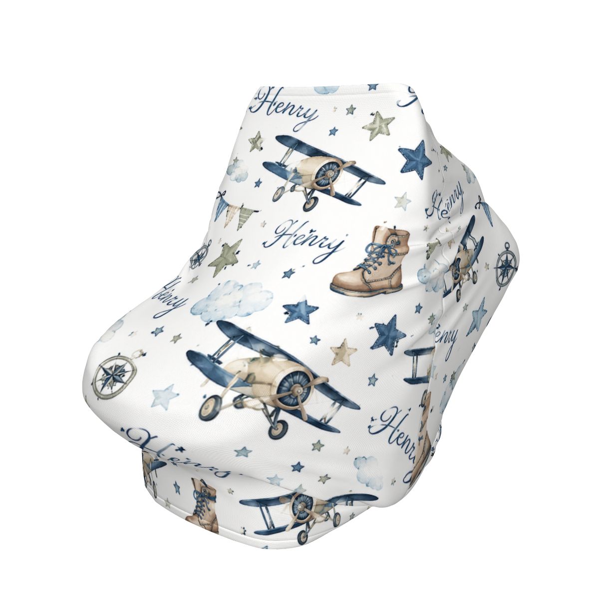 Henry Baby Car Seat Cover