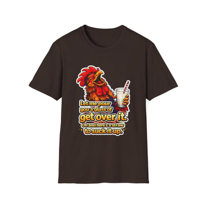 Rooster 'Get Over It' Graphic T-Shirt