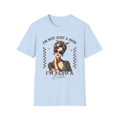 Vintage Pinup Mom Graphic T-Shirt