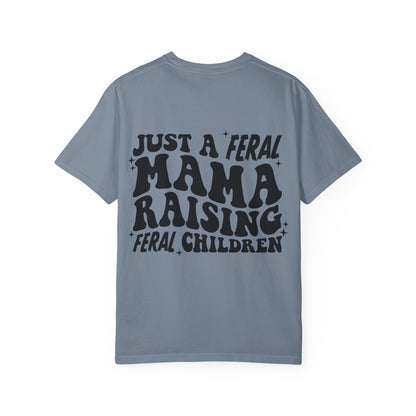 "Just a Feral Mama" Retro Graphic Tee