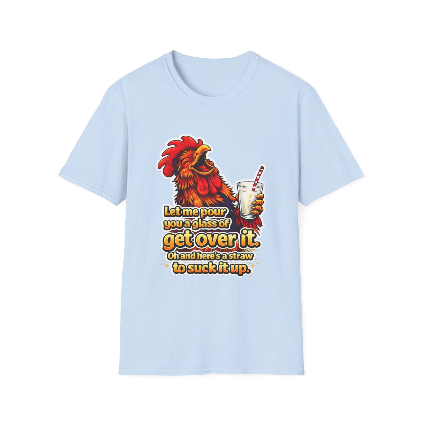 Rooster 'Get Over It' Graphic T-Shirt