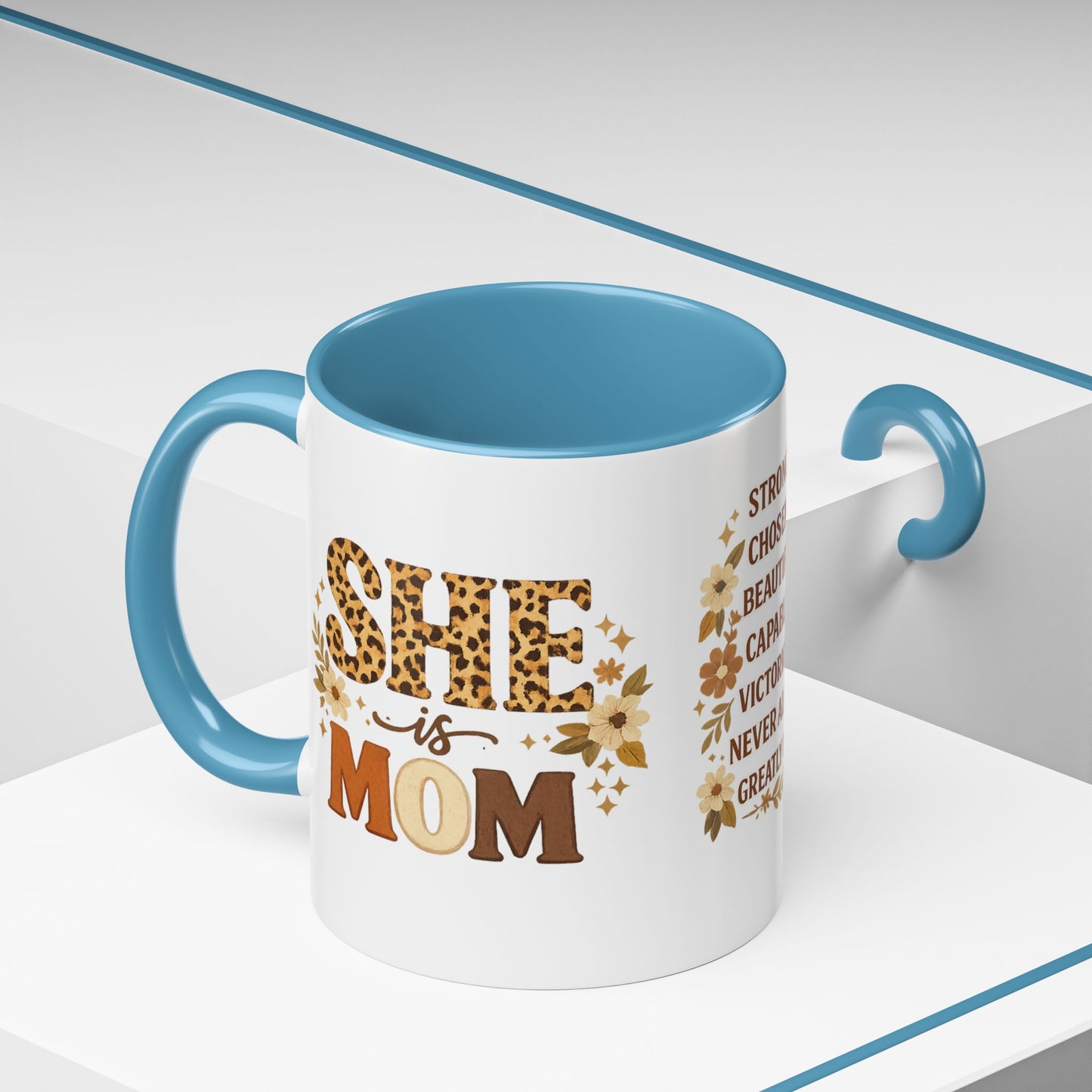 She Is Mom Scripture Coffee Mug (11/15oz)