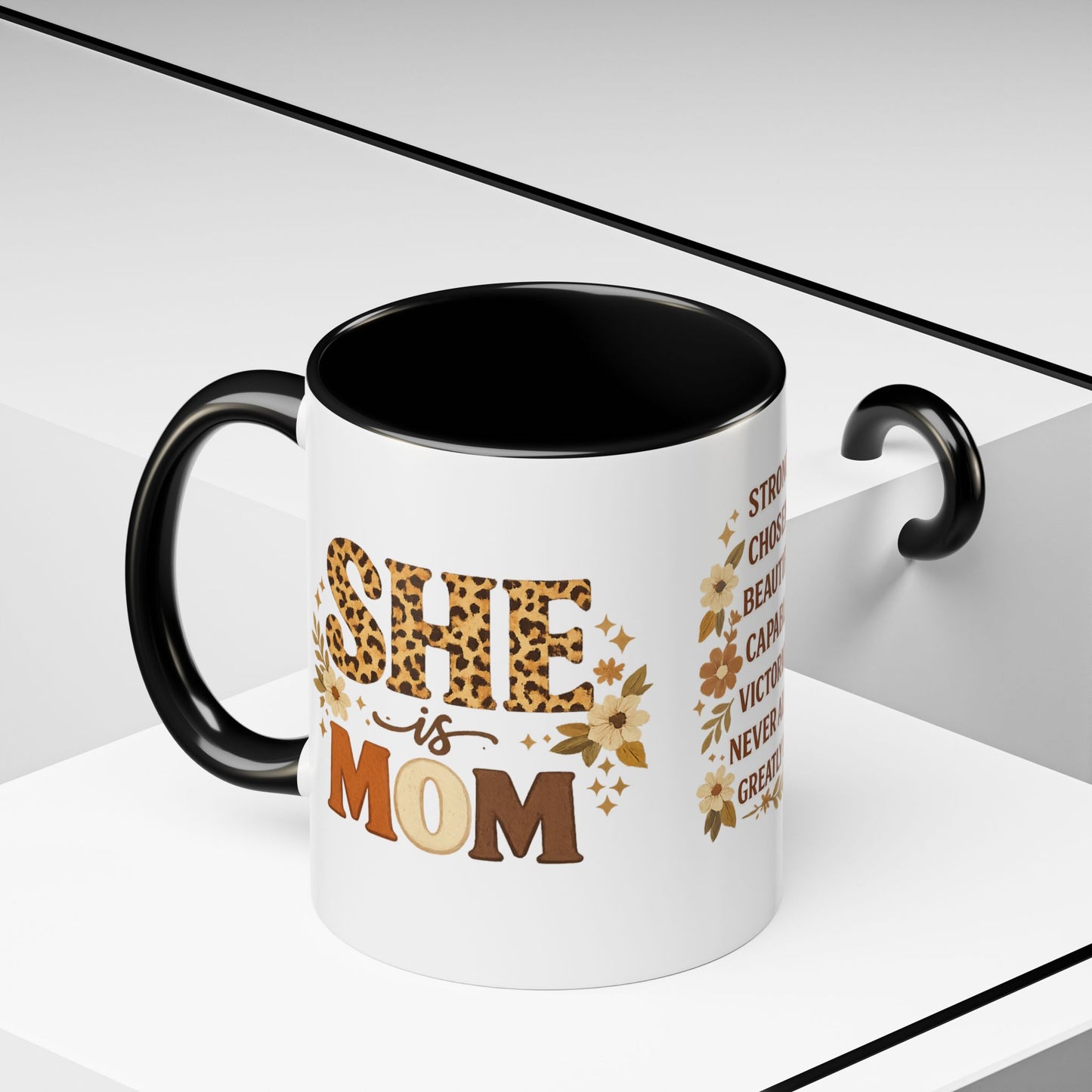 She Is Mom Scripture Coffee Mug (11/15oz)
