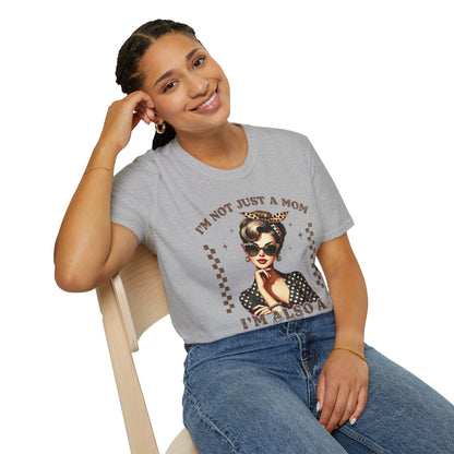 Vintage Pinup Mom Graphic T-Shirt