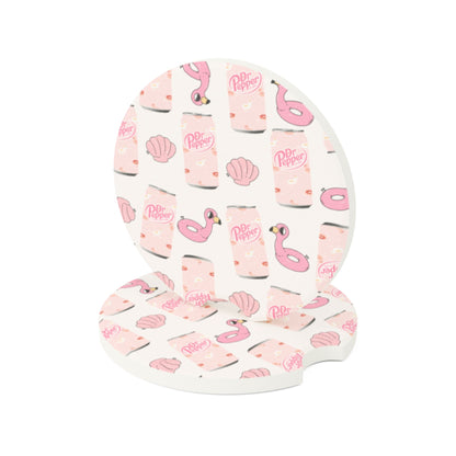 Flamingo Beach Car Coaster