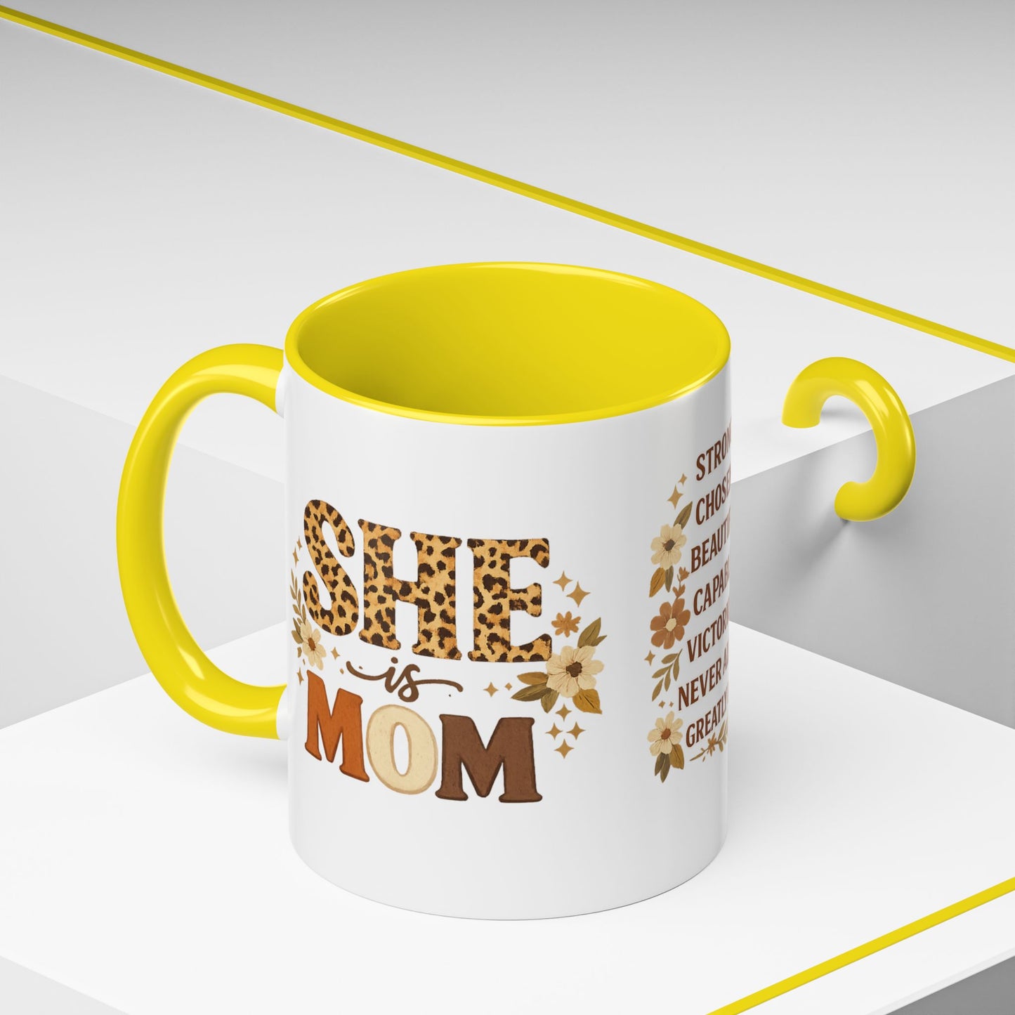 She Is Mom Scripture Coffee Mug (11/15oz)
