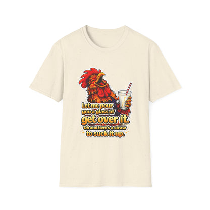 Rooster 'Get Over It' Graphic T-Shirt