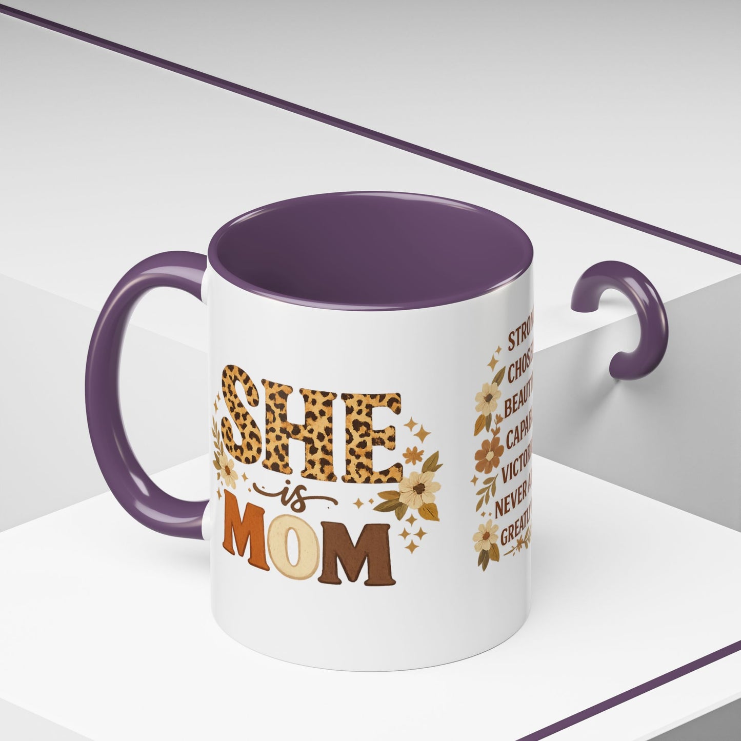 She Is Mom Scripture Coffee Mug (11/15oz)