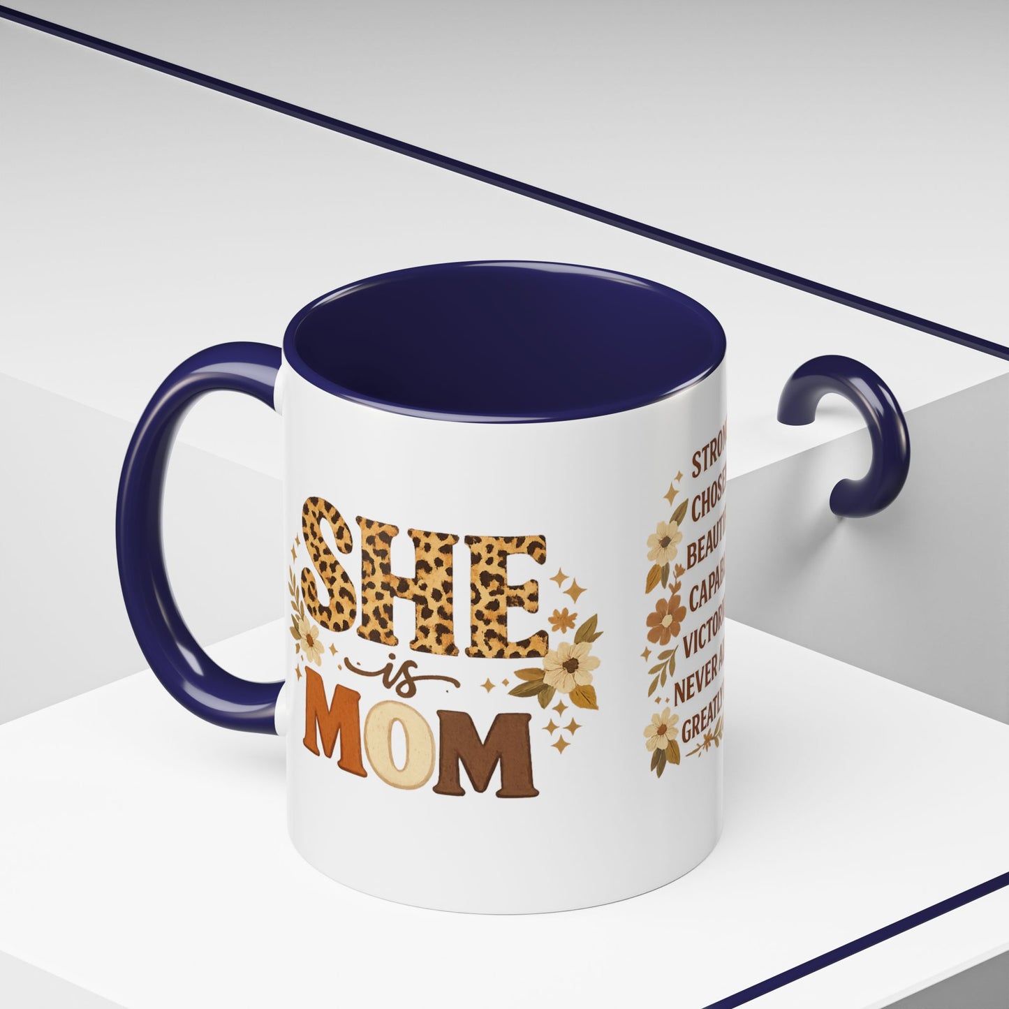 She Is Mom Scripture Coffee Mug (11/15oz)