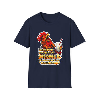 Rooster 'Get Over It' Graphic T-Shirt