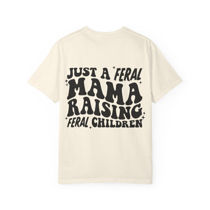 "Just a Feral Mama" Retro Graphic Tee