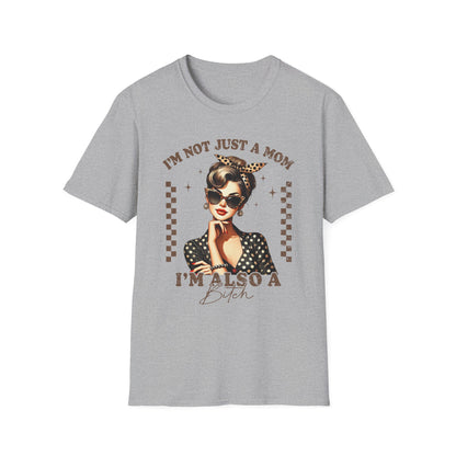 Vintage Pinup Mom Graphic T-Shirt