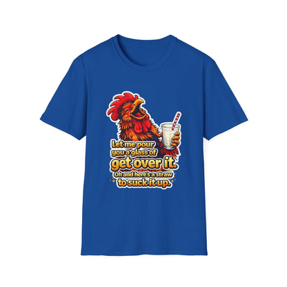 Rooster 'Get Over It' Graphic T-Shirt