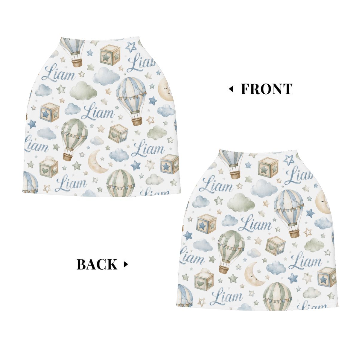 Liam Baby Car Seat Cover