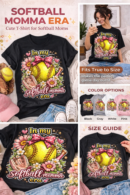 Softball Mom T-Shirt