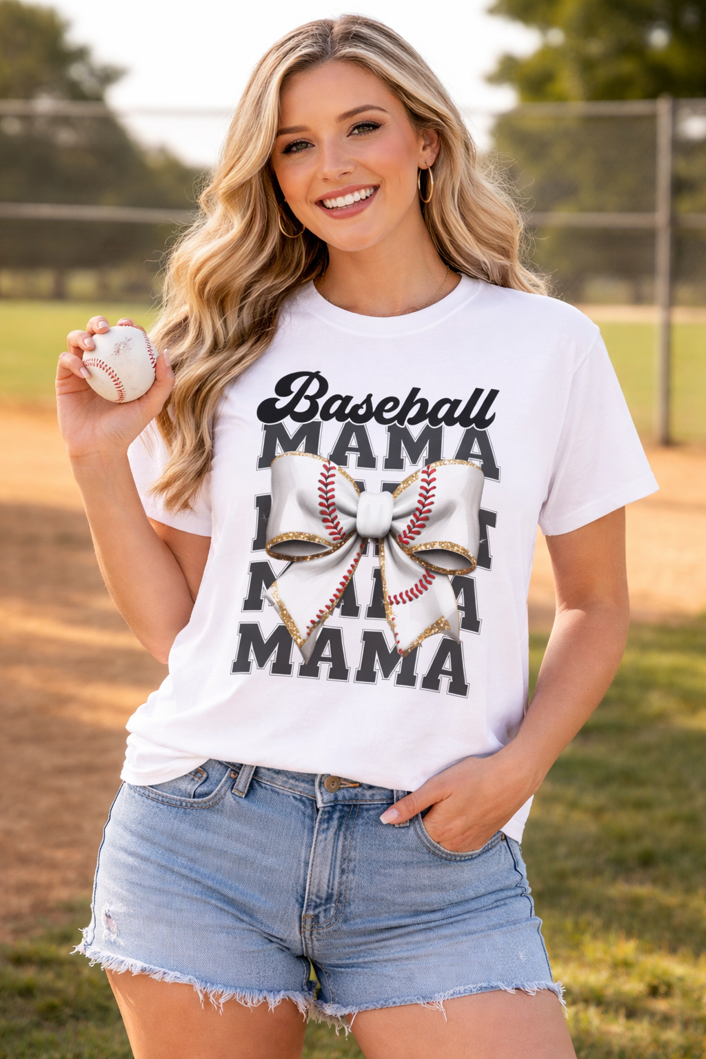 Baseball Mama T‑Shirt
