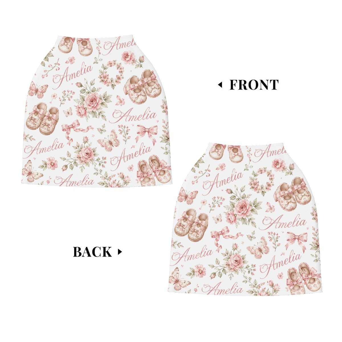 Amelia Baby Car Seat Cover