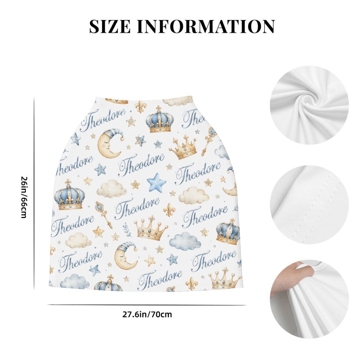 Theodore Baby Car Seat Cover