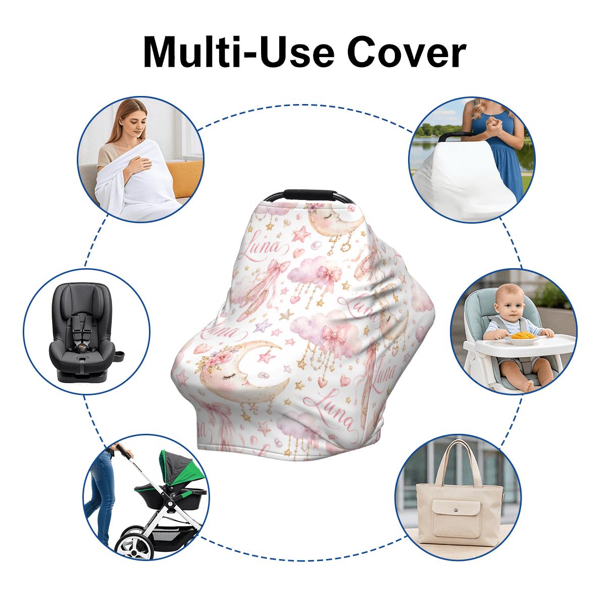 Luna Baby Car Seat Cover