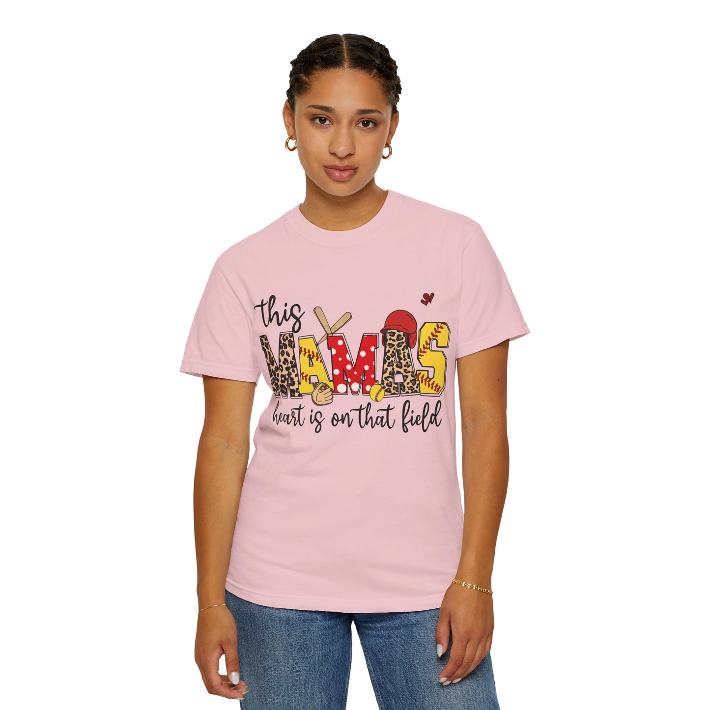 This Mamas Heart Graphic T-Shirt