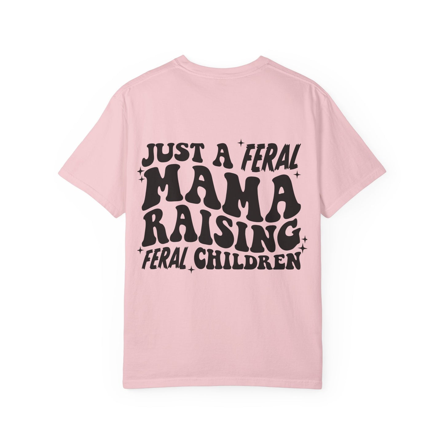 "Just a Feral Mama" Retro Graphic Tee