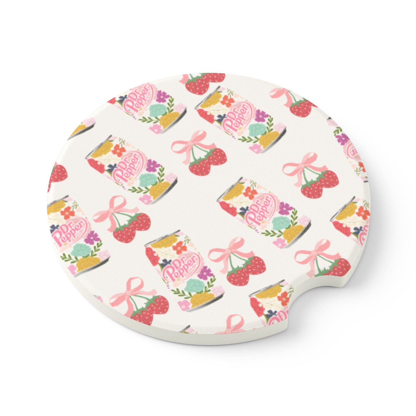 Vintage Strawberry Car Coaster