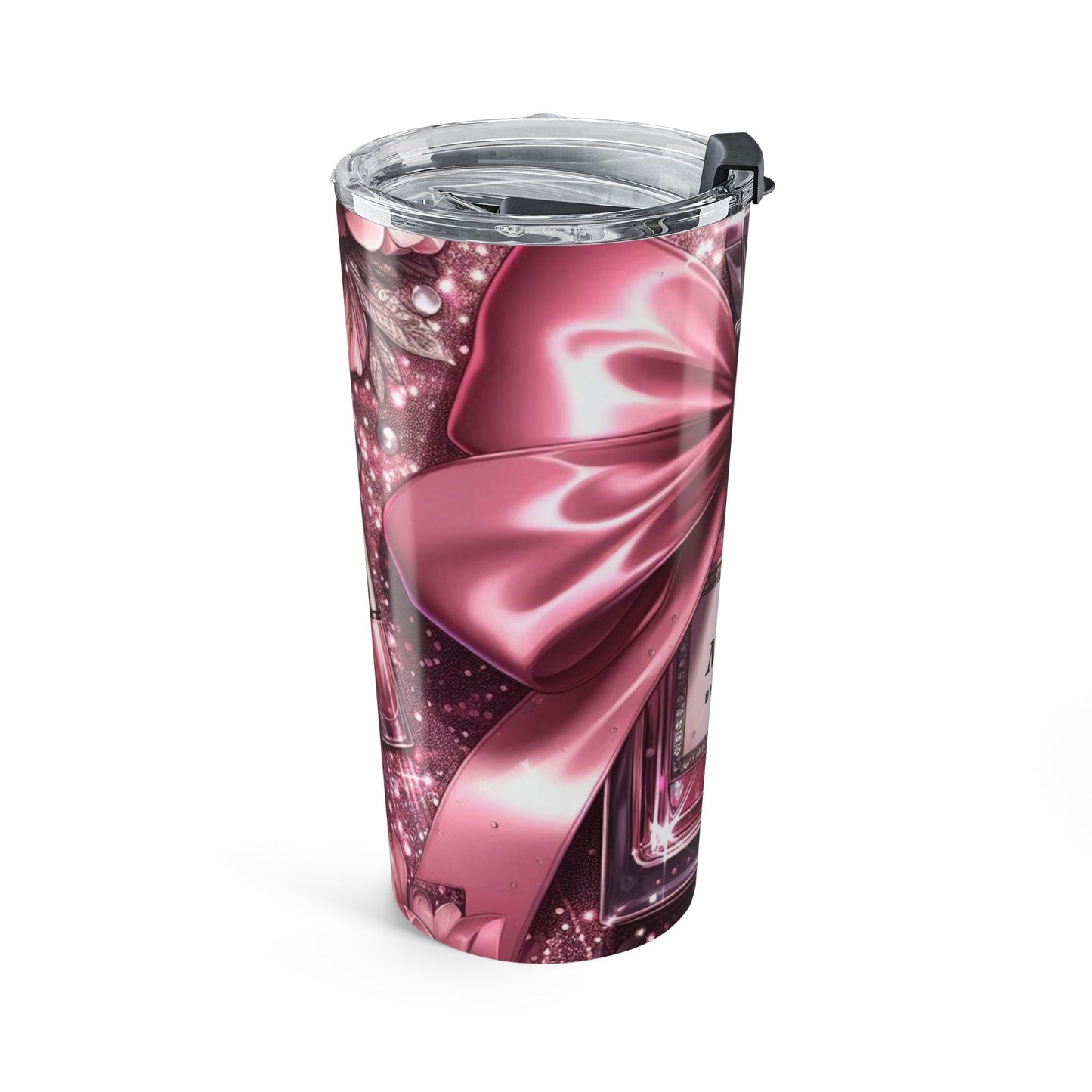 20oz Pink Perfume Bottle Tumbler