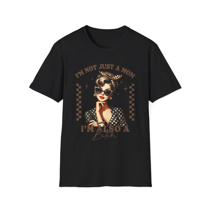 Vintage Pinup Mom Graphic T-Shirt