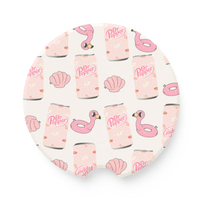 Flamingo Beach Car Coaster