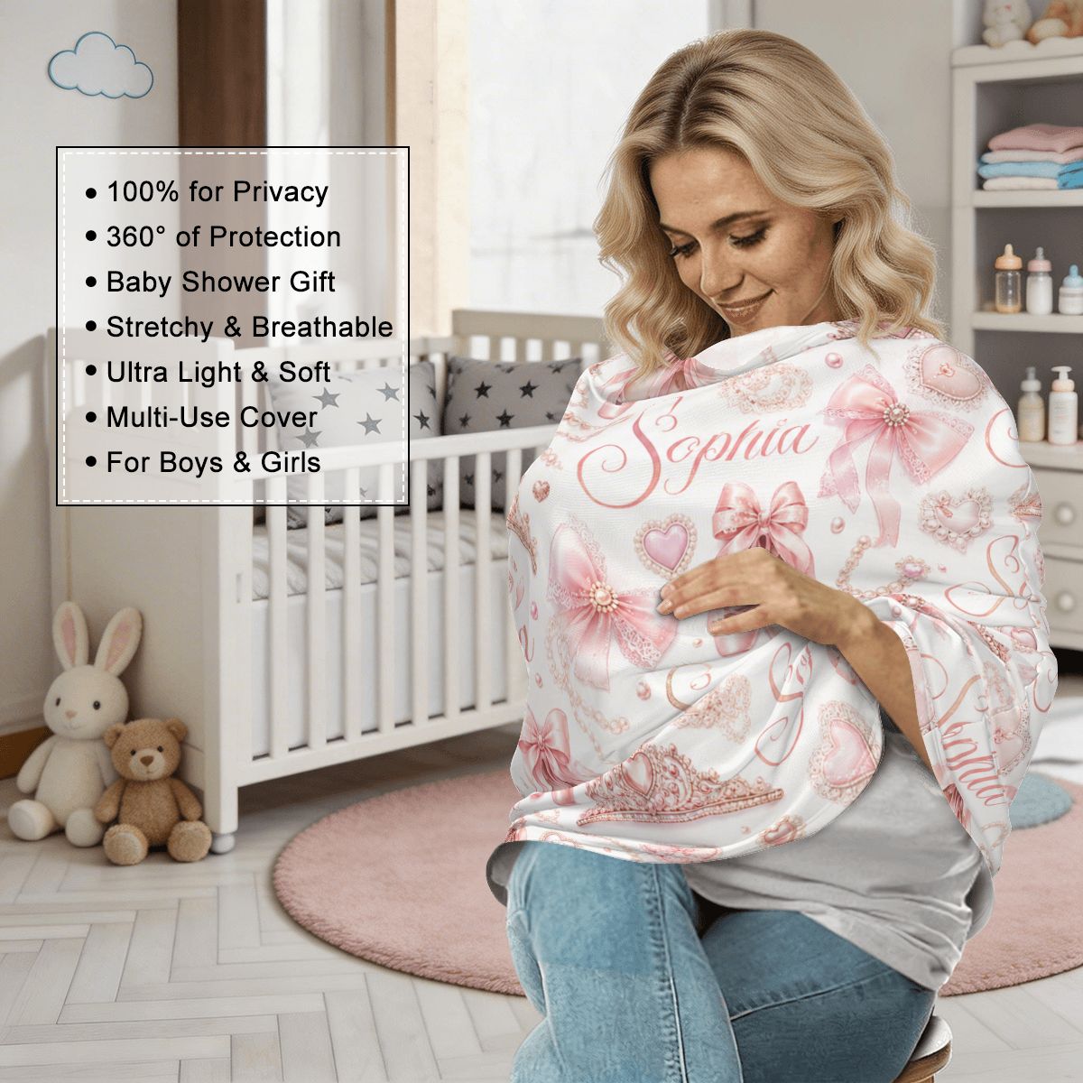 Sophia Baby Car Seat Cover