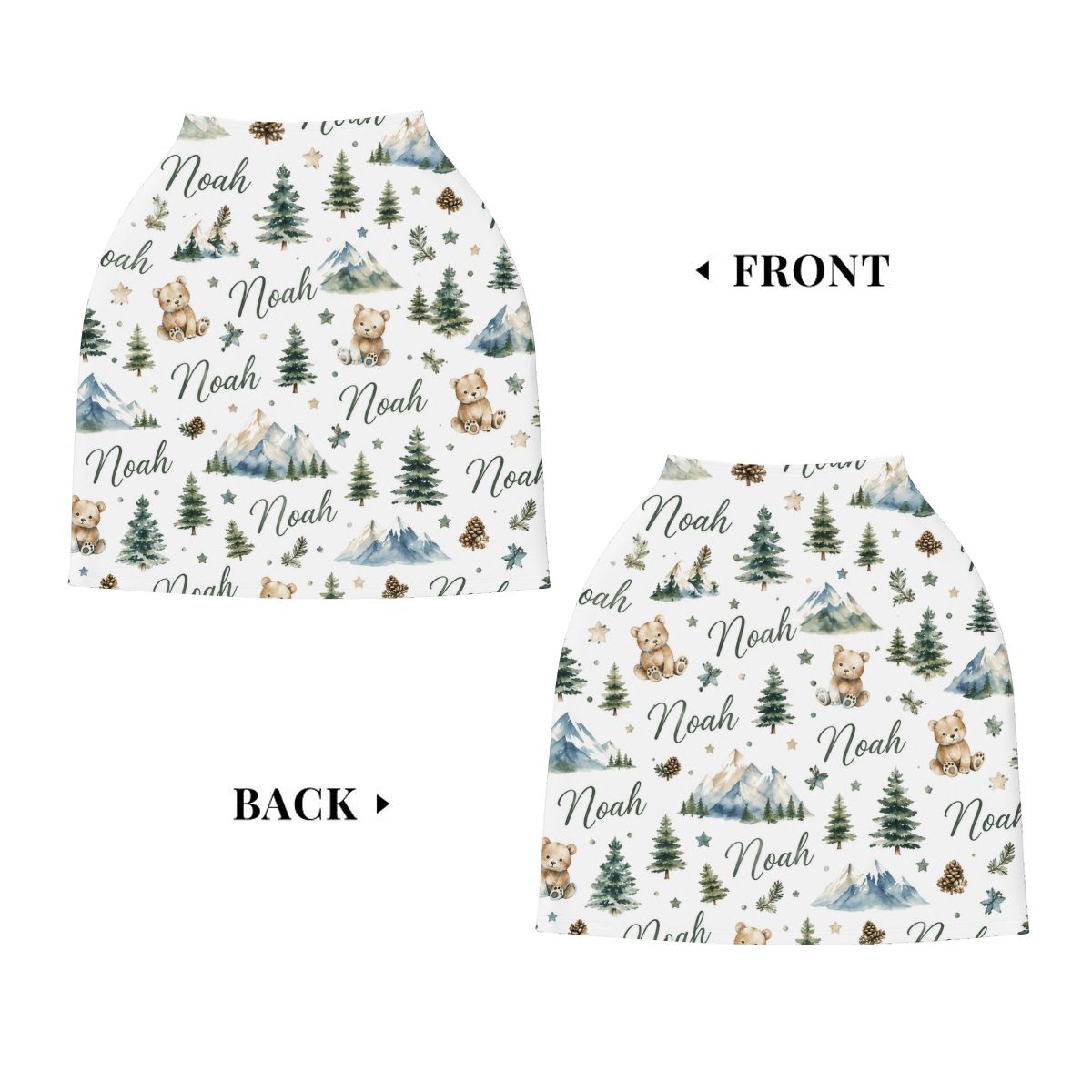 Noah Baby Car Seat Cover