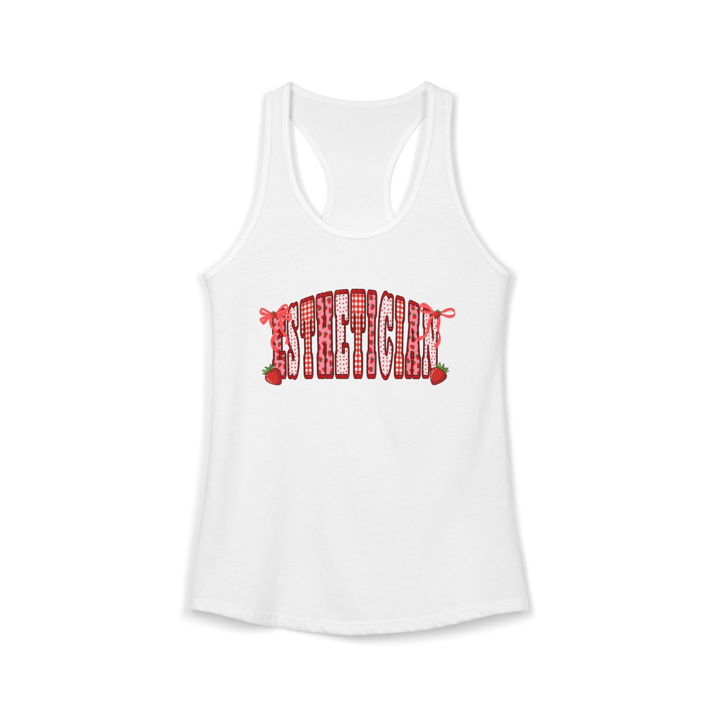 Esthetician Racerback Tank