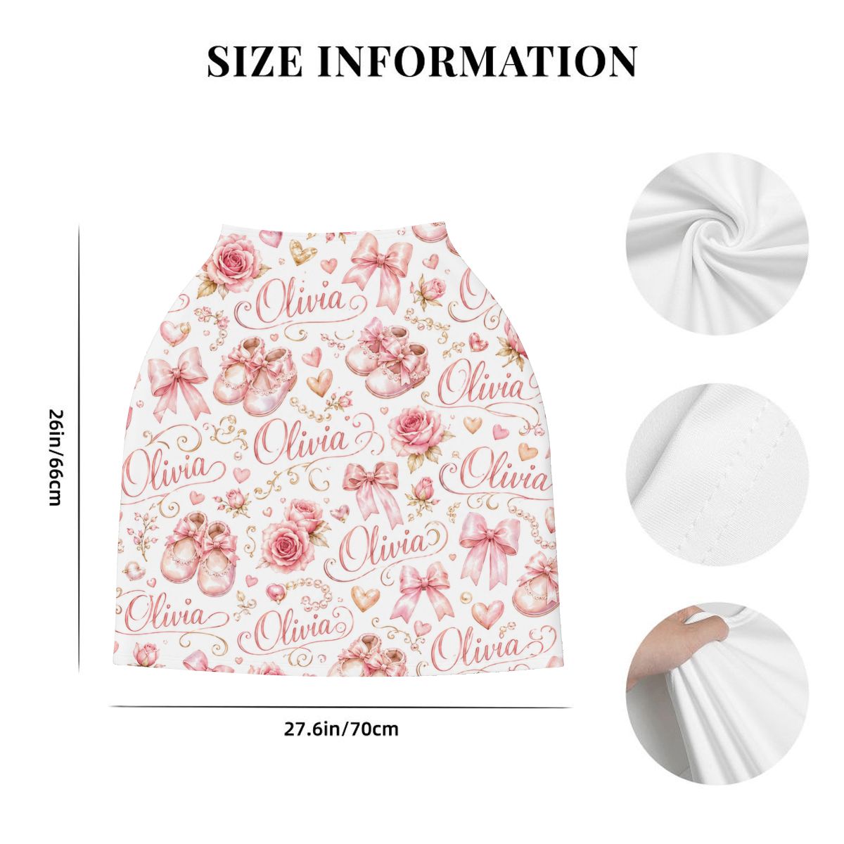 Olivia Baby Car Seat Cover