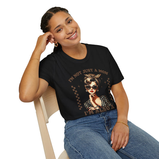 Vintage Pinup Mom Graphic T-Shirt