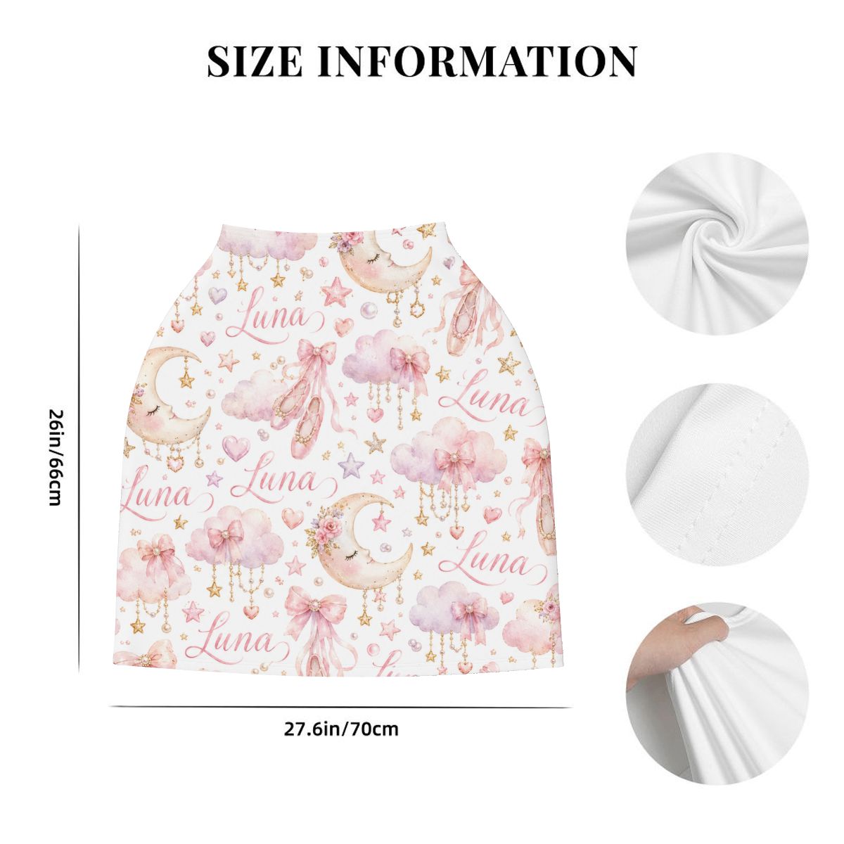 Luna Baby Car Seat Cover