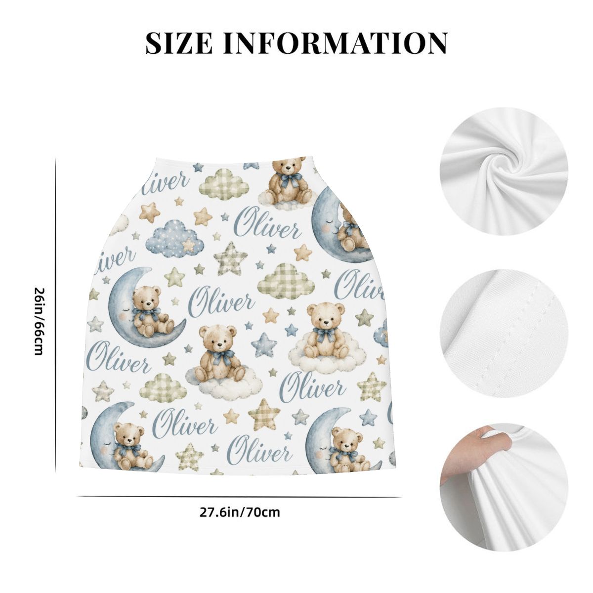 Oliver Baby Car Seat Cover