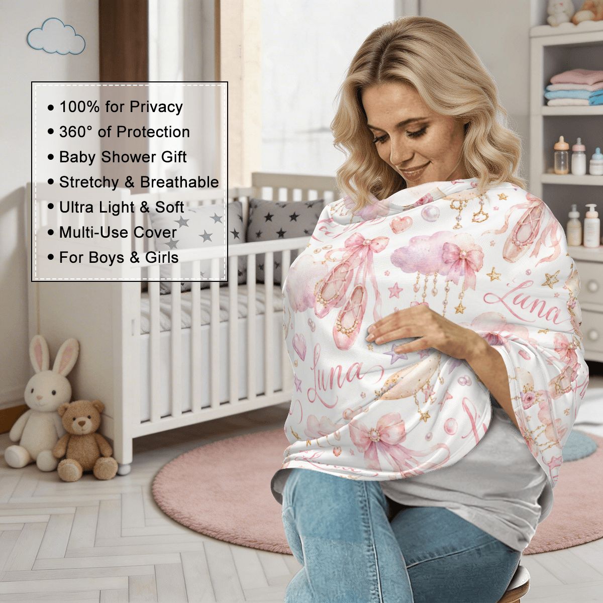 Luna Baby Car Seat Cover