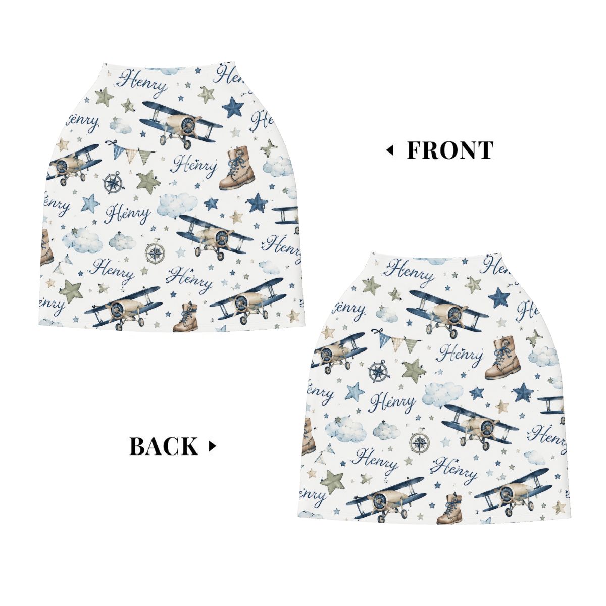 Henry Baby Car Seat Cover