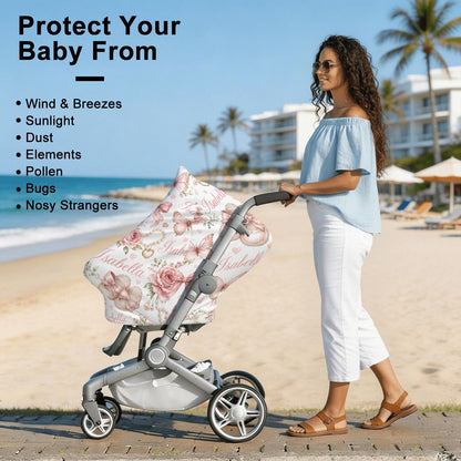 Isabella Baby Car Seat Cover